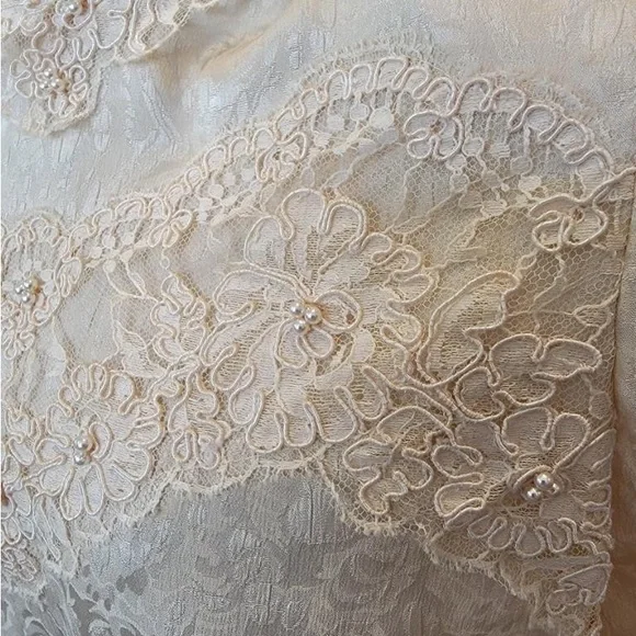 Vintage Rina Đi Montella 2 pc silk suit - Picture 5 of 8